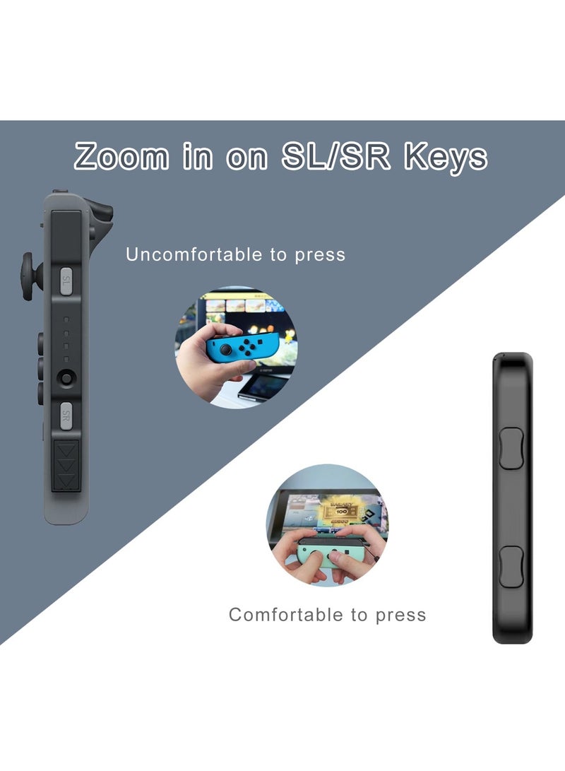 KASTWAVE Wrist Straps for Joycon, 2 Pcs Essential Replacement Accessories for Switch Joycons, for Switch/LED Wrist Strap, for Joycon Handle Hanging Strap (Black) - Image 4