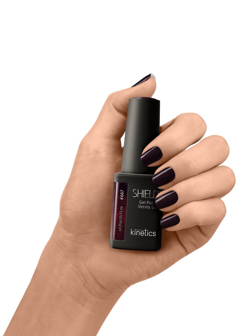 KINETICS SHIELD GEL POLISH 15 ML | #667 RUBY CRUSH - Image 2