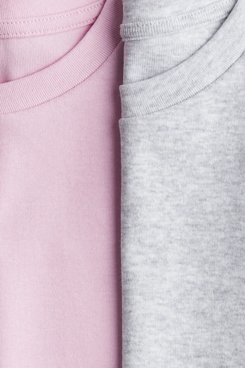 H&M 2-pack cotton jersey tops