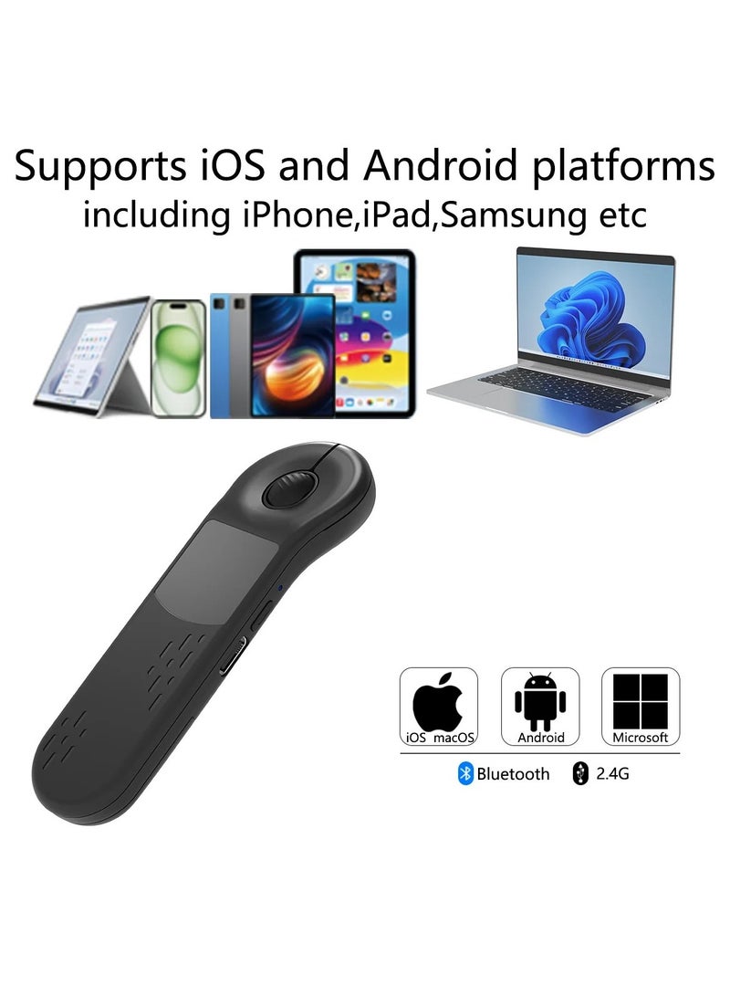 TikTok Scrolling Ring Remote with Touchpad & Laser Pointer – Compatible with iOS, Android, Mac & Windows - Image 1