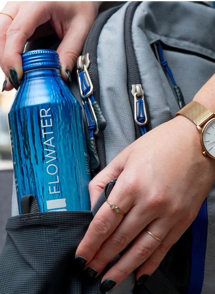FloWater Reusable Aluminum Water Bottle  473 ml - Image 3