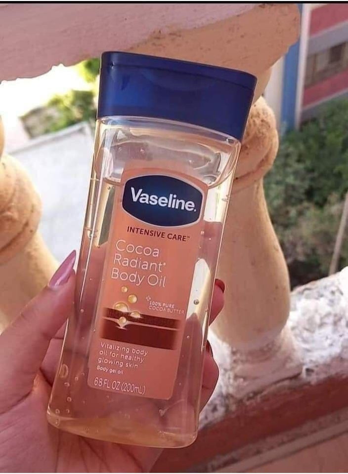 Vaseline Cocoa Oil Moisturizing & Silky Shine for Body, Skin & Hair 200ml - Image 2