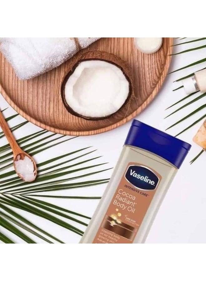 Vaseline Cocoa Oil Moisturizing & Silky Shine for Body, Skin & Hair 200ml - Image 4