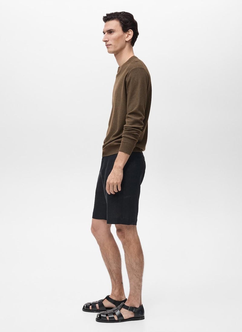 Mango Man Essential Crew Neck Sweater  - Image 3