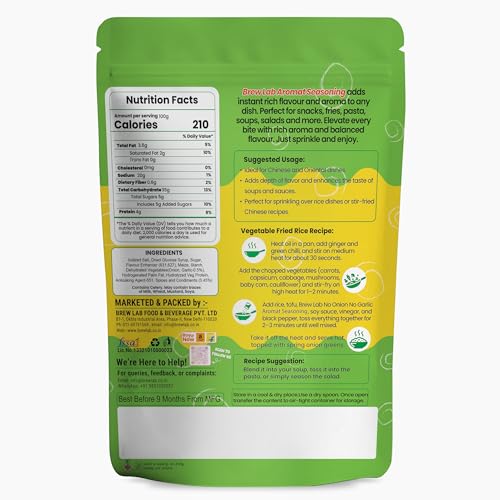 Brew Lab Aromatic Seasoning Powder | Aromatic Seasoning Herbs For Boosting Aroma and Flavor | for Cooking Taste Enhancer-1kg - Image 2
