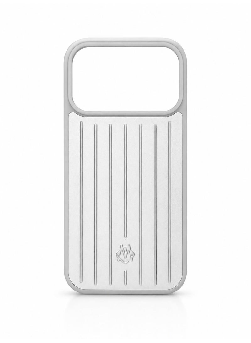 Luxury Protective Case for iPhone 17 Pro Max –Silver - Image 1