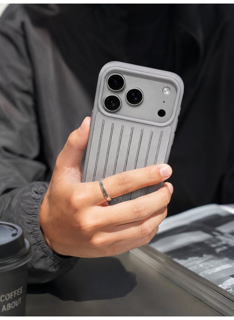 Luxury Protective Case for iPhone 17 Pro Max –Silver - Image 3