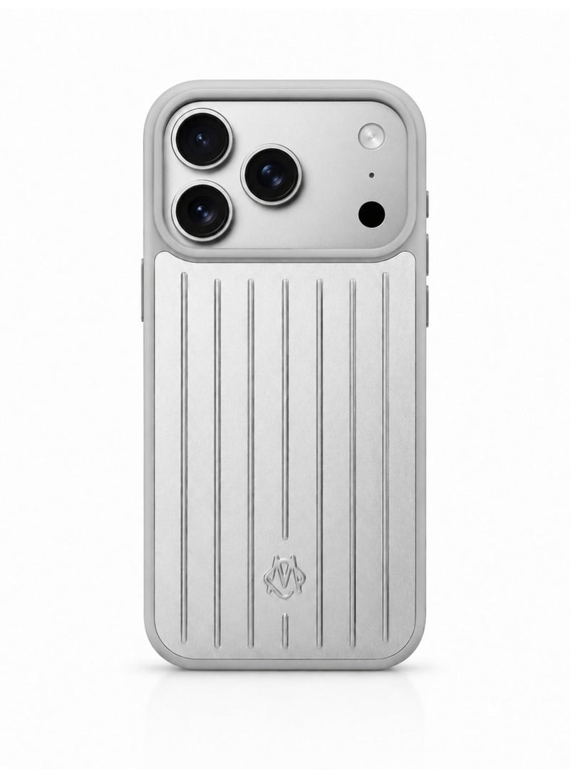 Luxury Protective Case for iPhone 17 Pro Max –Silver - Image 2