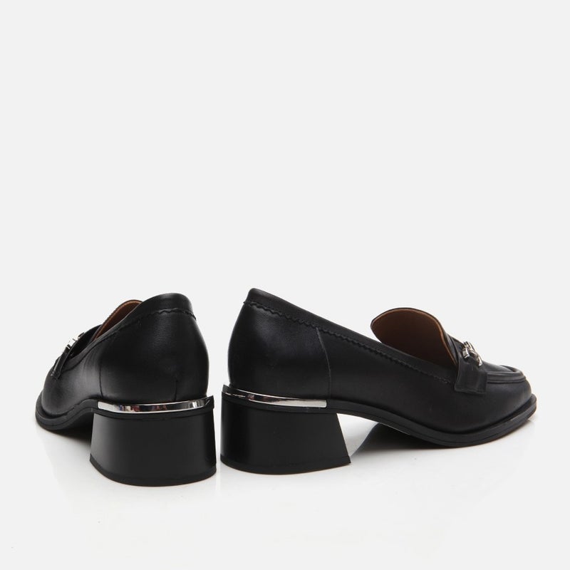 Hotiç 01AYH291040A100 GENUINE Leather Black Women's Loafer  - Image 5