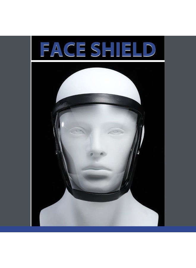 Anti-Fog Protective Full Face Shield-Super HD Reusable Face Shield Protective Cover Universal - Image 2