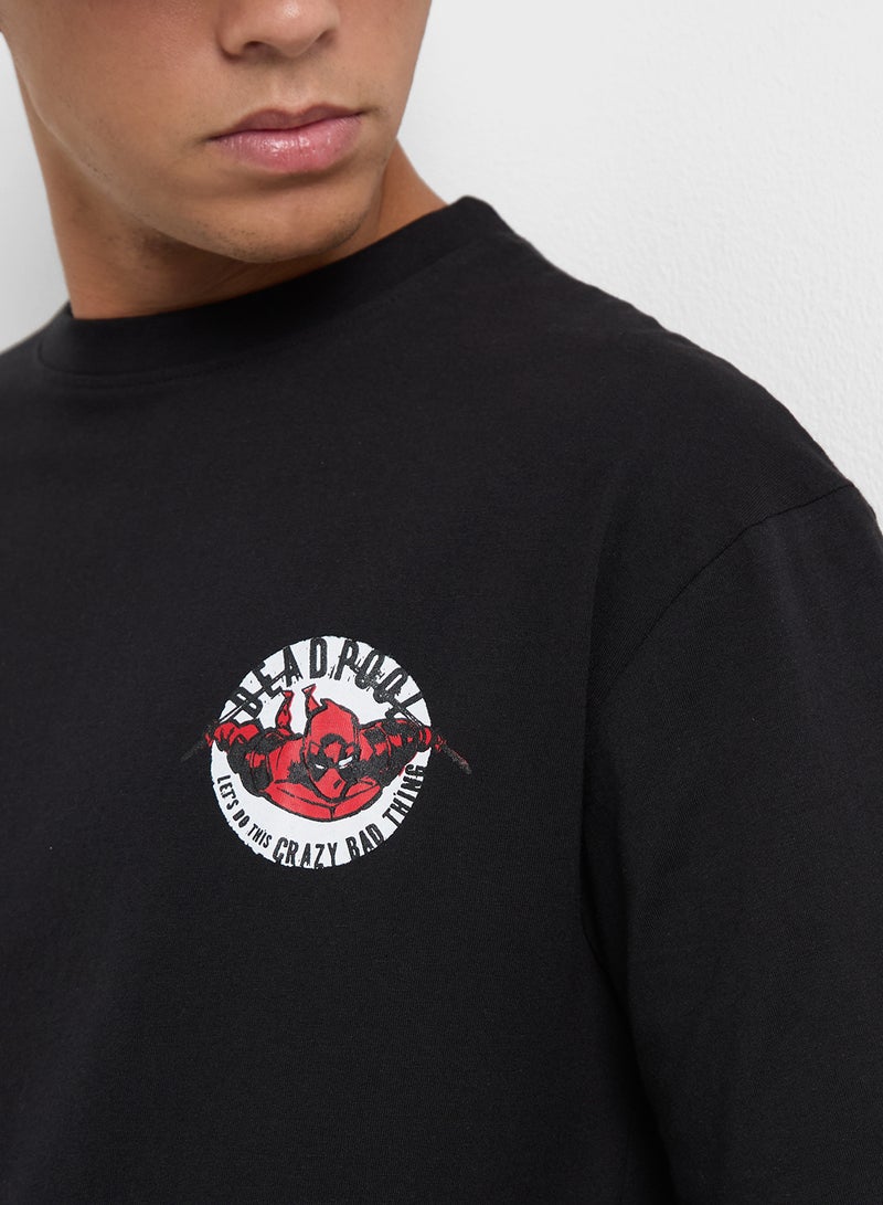 Mens Over Size Crew Neck
