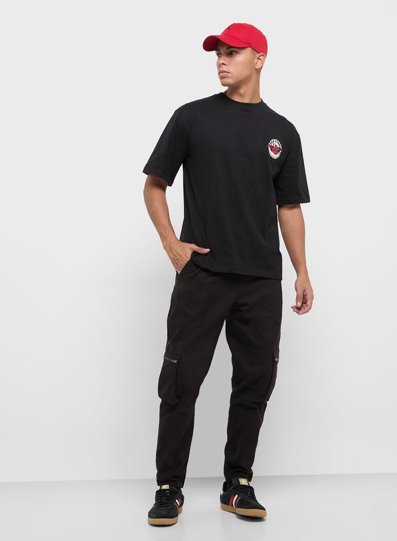Mens Over Size Crew Neck
