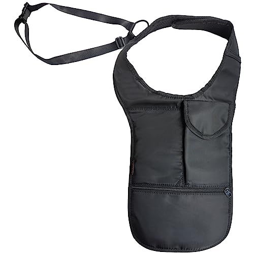 Larswon Hidden Underarm Shoulder Bag Pocket Wallet Anti Theft Pack Armpit Pouch for Left-handed - Image 1