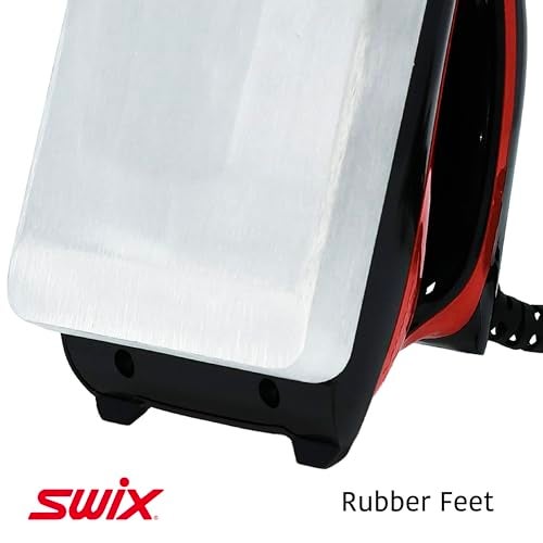 Swix DIGITAL Ski & Snowboard Wax IRON - Red - 18mm Base Plate - Adjustable Temperature for all waxes - Image 5