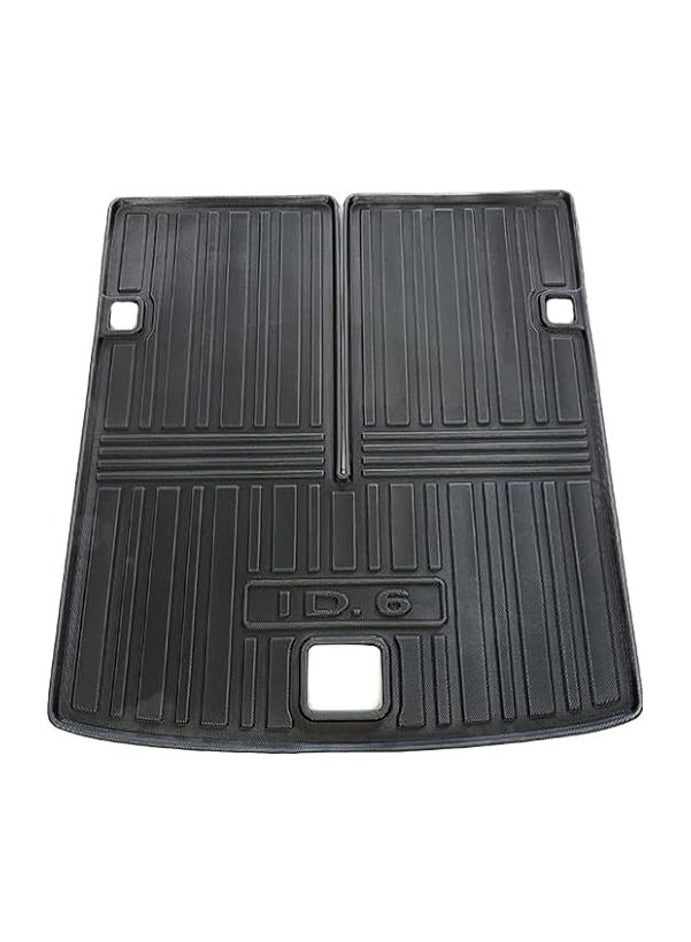 EV PROTEC EV Protec TPE Trunk Liner Anti-Slip Waterproof Rear Trunk Mat for VW ID6 | Long Version