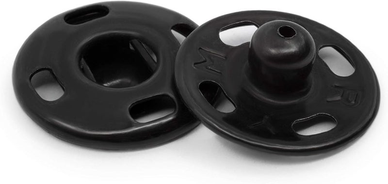 Dritz Sew On Snaps Black 48 Sets Fasteners Size 4 48ct - Image 2