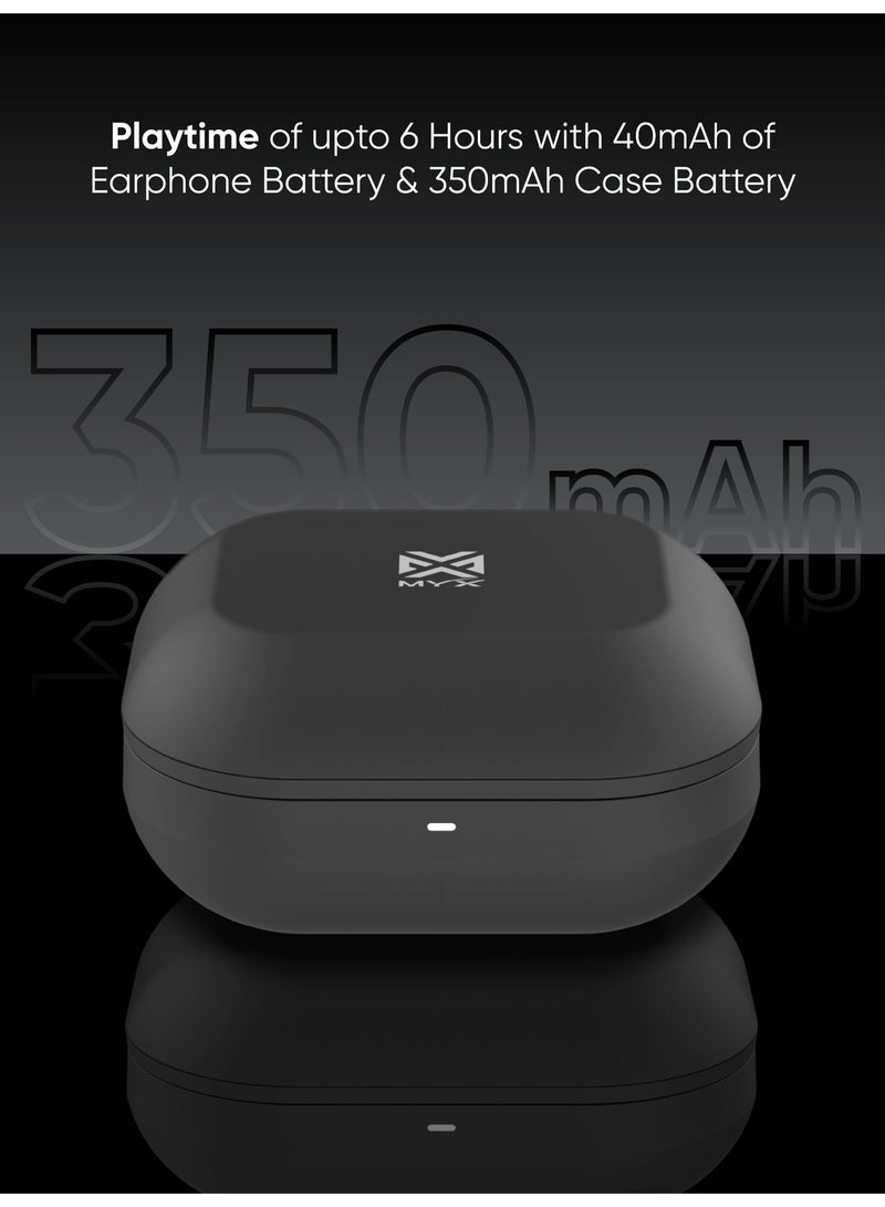 MYX SnapBuds, True Wireless Earbuds | ENC Noise Cancelling with 4 Microphones | 40H Ultra-Long Battery Life | Bluetooth 5.3 | 11mm HD Sound Drivers | Fast Charging (45 Min) | Magnetic Compact Design | Compatible with iPhone, Samsung, Android - Green - Image 5