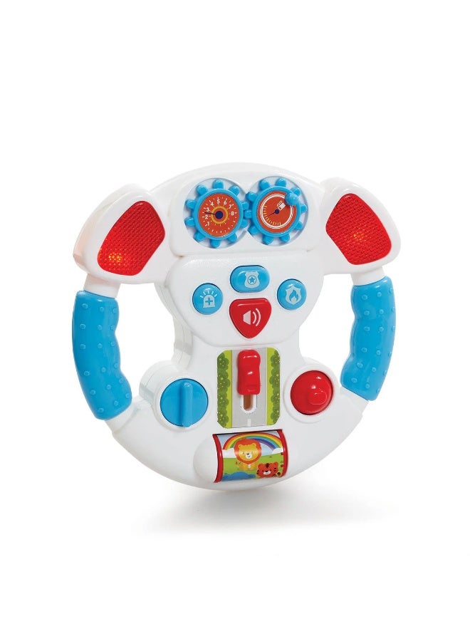 ADDO Little Lot Vroom-Vroom Steering Wheel Battery Operated - Image 1