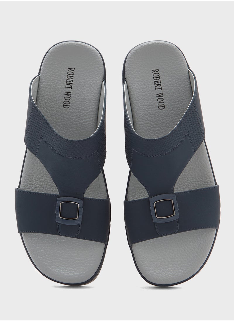 Robert Wood - Buckle Detail Arabic Sandals - Image 1
