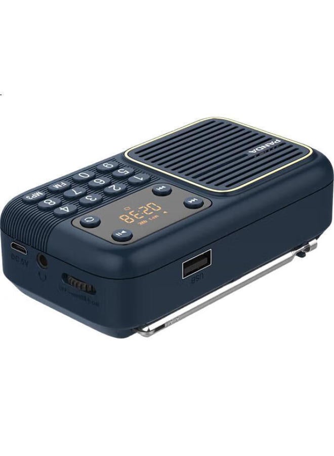 Panda Panda S4 Radio, 8Gb Memory Card, Portable Fm Tuner For Elderly, Rechargeable, Supports Sd Card, Music Player For Songs And Plays, Lossless Music Player - Image 1