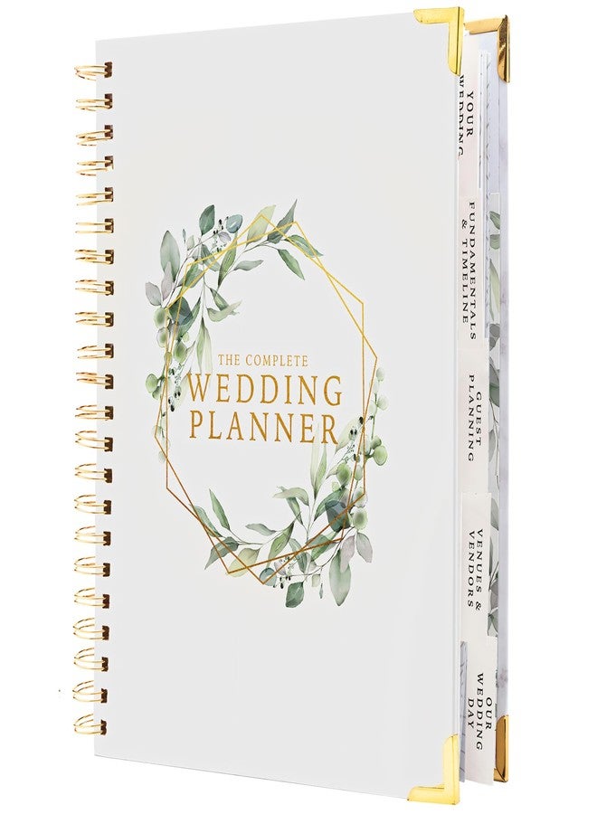 Your Perfect Day Wedding Planner Book and Organizer - Wedding Planner Book - Bridal Planning Binder with Countdown Calendar - Bride Gifts - (FLORAL) - Image 1
