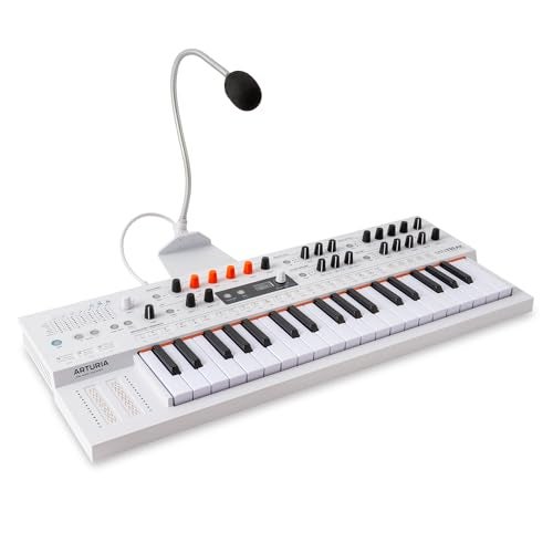 Arturia MiniFreak 37 Key Polyphonic 6Voice Hybrid Synthesizer Keyboard White MiniFreak Vocoder - Image 1