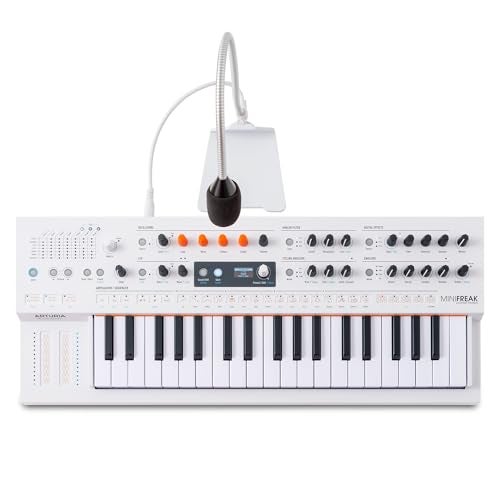 Arturia MiniFreak 37 Key Polyphonic 6Voice Hybrid Synthesizer Keyboard White MiniFreak Vocoder - Image 3