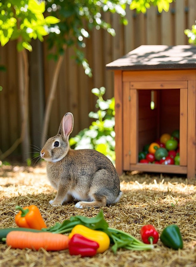 PMK Rabbit Food Pellet Highly Nutritious Diet Suitable for All Type Rabbit & Hamsters (500g, Pack of 1) - Image 3