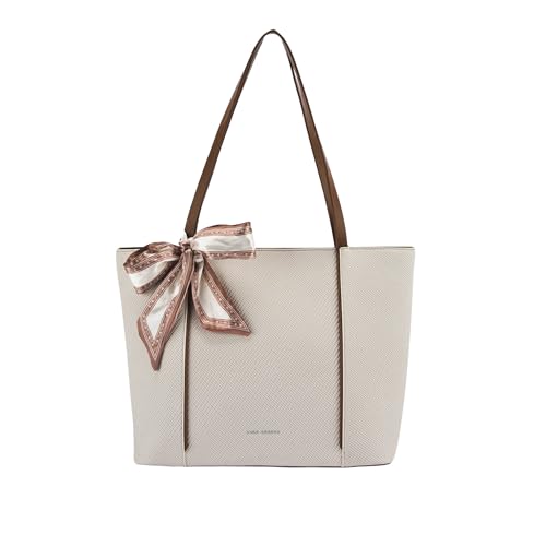 Lino Perros Avril Grace Off-White Tote Bag - Image 1