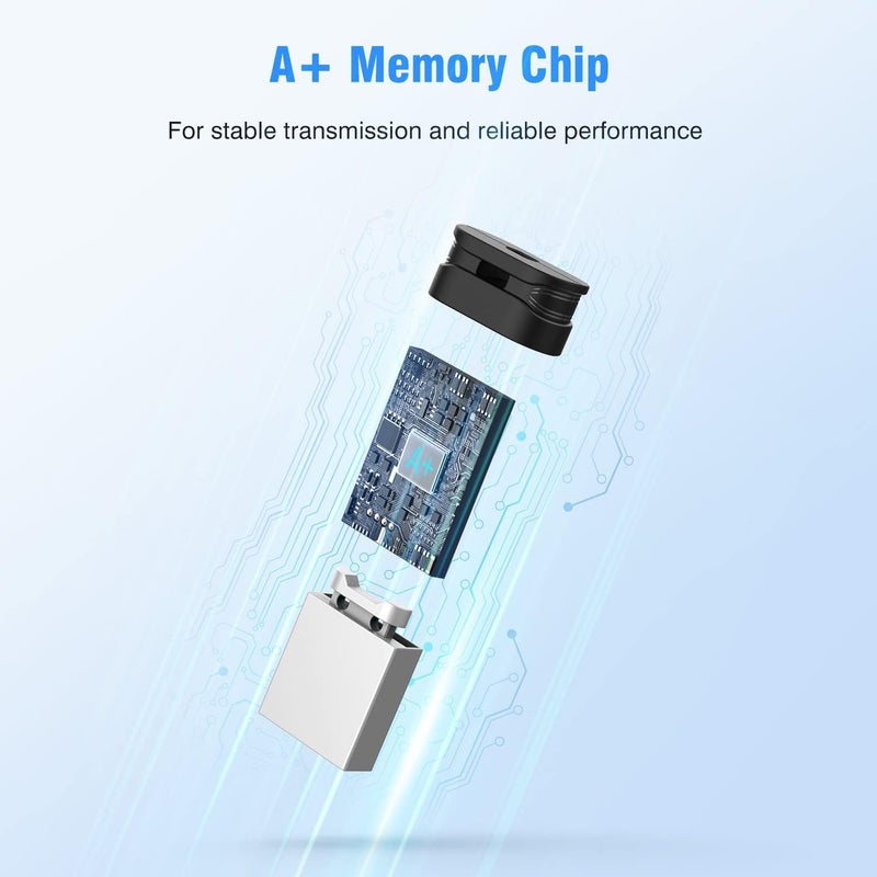 محرك أقراص فلاش USB 3.0 32 جيجابايت، محركات أقراص صغيرة USB 5 عبوات بالجملة، عصا ذاكرة صغيرة، محرك مضغوط، تخزين خارجي، محرك إبهام، محرك قفز - Image 5
