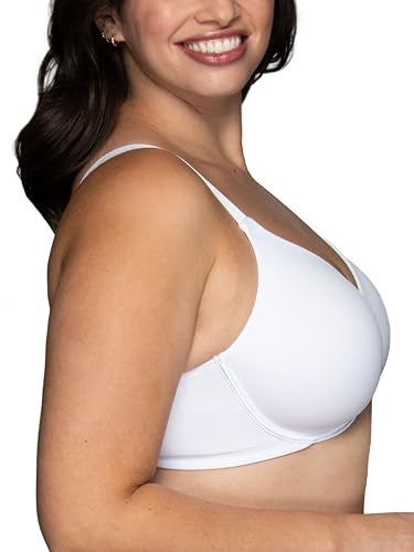 Vanity Fair Women's Beauty Back Smoothing Minimizer Bra (36C-42H), Star White, 38H - Image 2