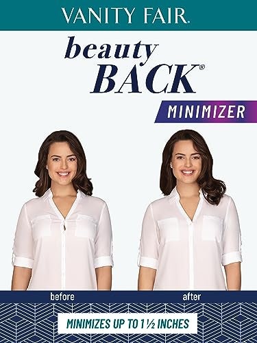 Vanity Fair Women's Beauty Back Smoothing Minimizer Bra (36C-42H), Star White, 38H - Image 5