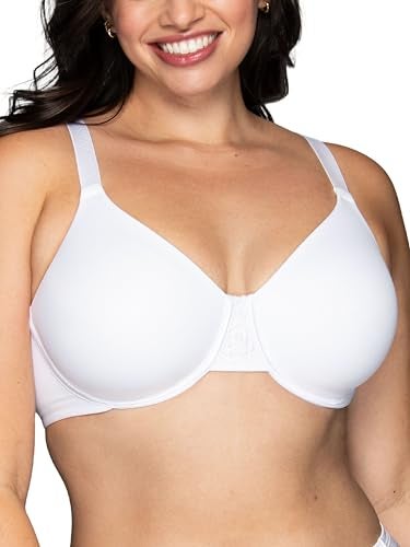 Vanity Fair Women's Beauty Back Smoothing Minimizer Bra (36C-42H), Star White, 38H - Image 1