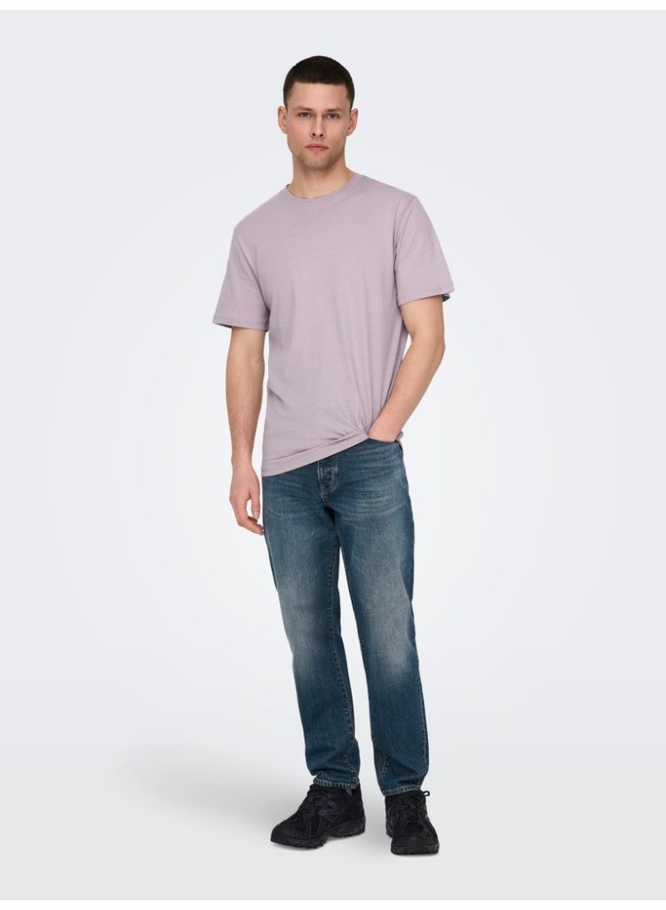 Only & Sons Men's Organic Cotton T-Shirt - Image 4