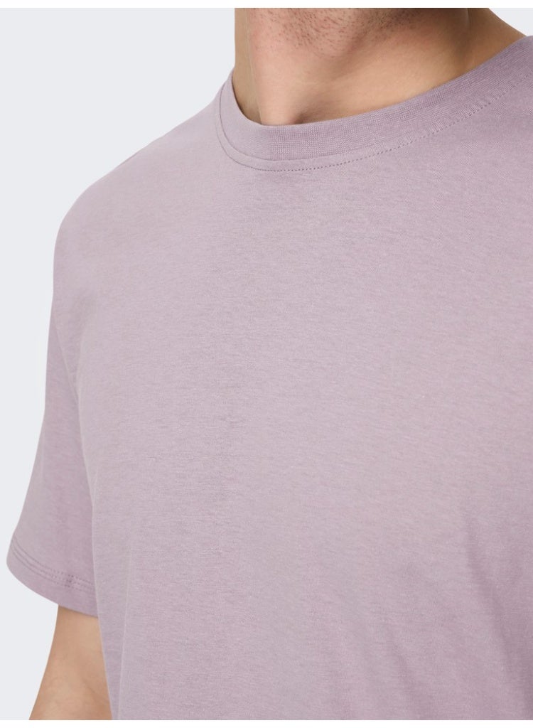 Only & Sons Men's Organic Cotton T-Shirt - Image 5