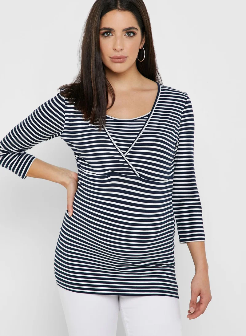 Mamalicious 2 Pack Wrap Nursing Top