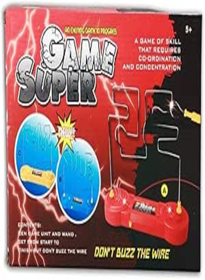 super game Dont buzz wire