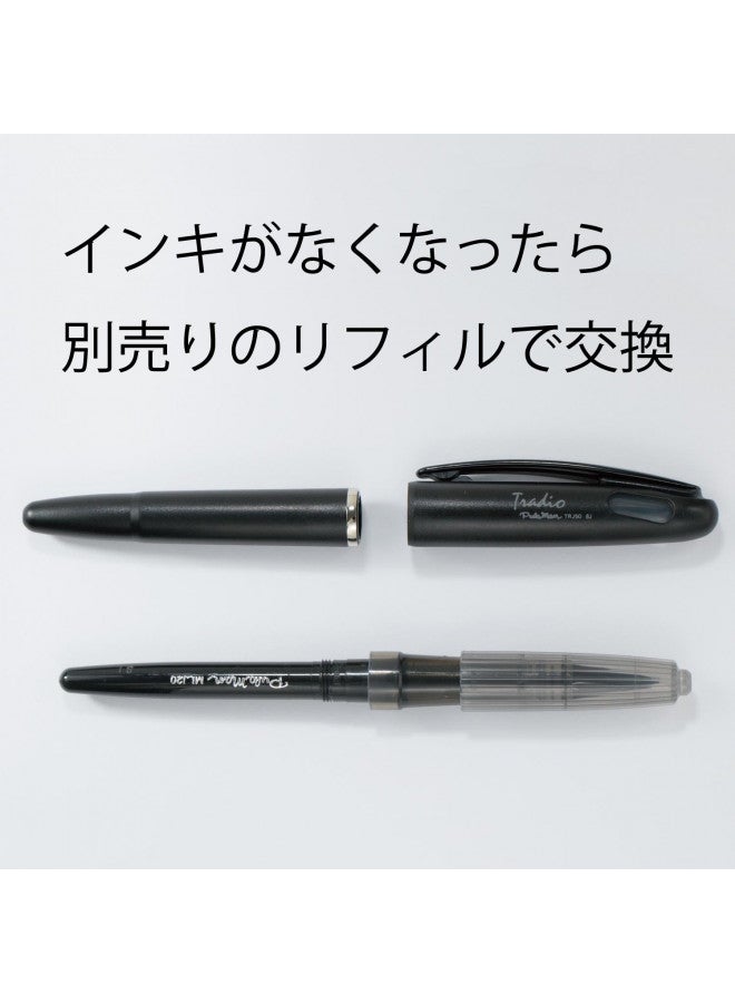 Pentel بنتل تراديو بولامان، حبر أسود (TRJ50-A) - Image 4