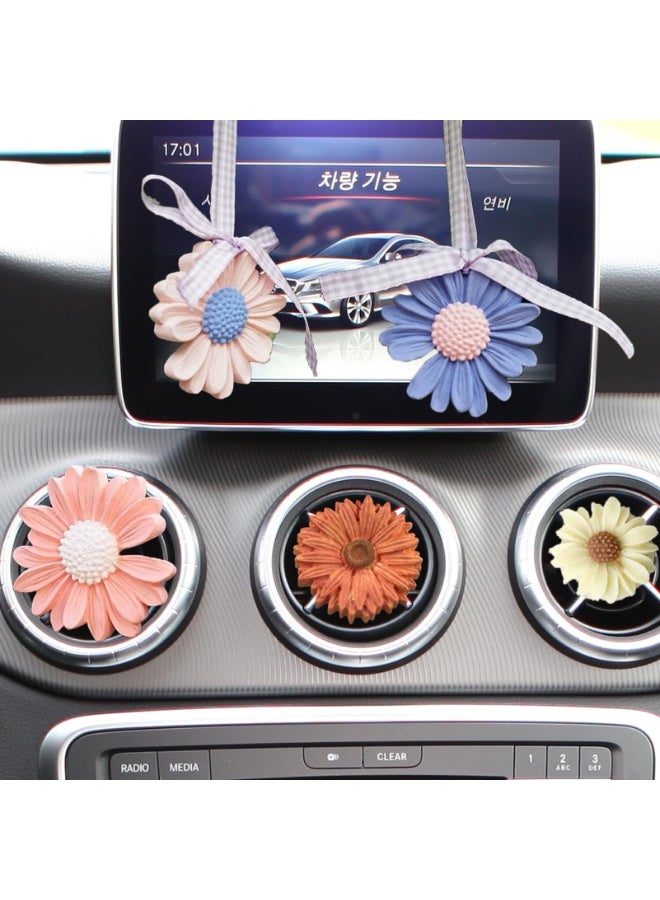 قالب سيليكون على شكل زهرة الأقحوان، قوالب فوندان على شكل زهرة الأقحوان، قوالب فوندان على شكل عباد الشمس لتزيين الكيك، زينة الكب كيك، حلوى، طين بوليمر، شوكولاتة، معجون صمغ، مجموعة من 6 قطع - Image 4