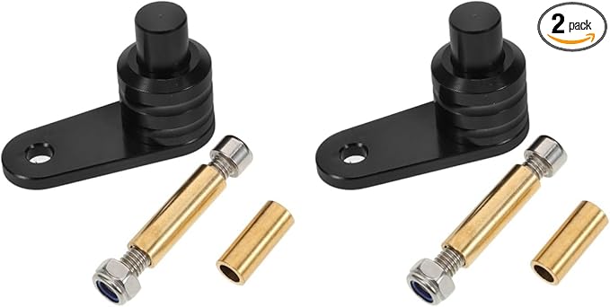 2 Pack Motorcycle Brake Lock Lever Buckle Ergonomic Handlebar Compact Design Slope Parking - Image 1