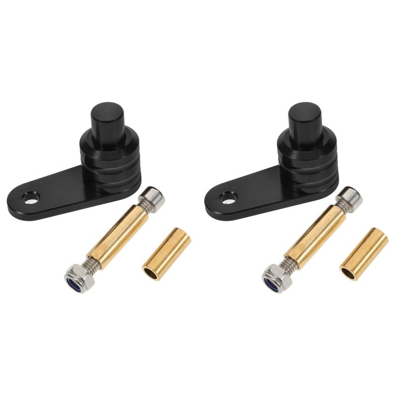 2 Pack Motorcycle Brake Lock Lever Buckle Ergonomic Handlebar Compact Design Slope Parking - Image 2