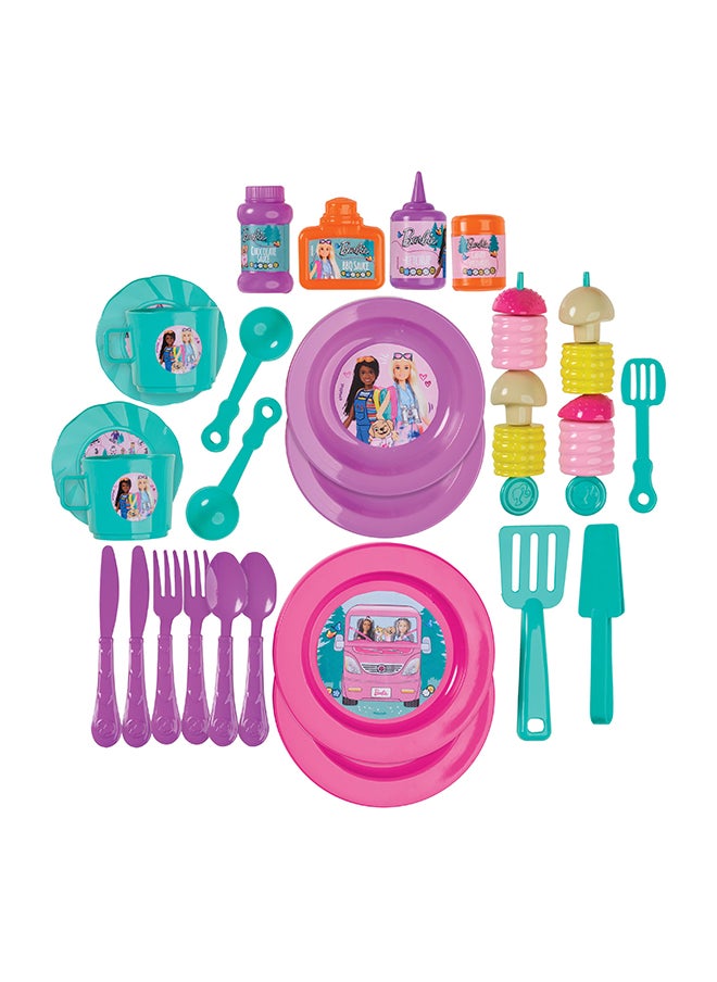 Barbie مجموعة ألعاب التخييم اللعب أثناء التنقل  - Image 3