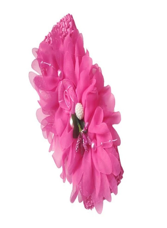 DENICRAAS Fabric Headbands Children Sunflower with rose Headwear Party Hairbands Accessories For Girls And Kids random colors 6p(RANDOM COLOUR) - Image 5