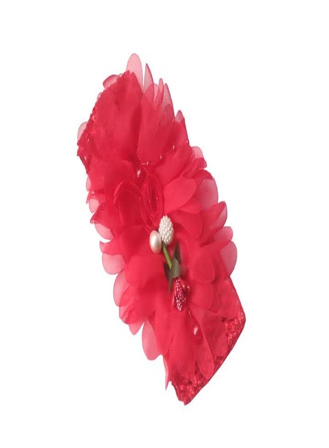 DENICRAAS Fabric Headbands Children Sunflower with rose Headwear Party Hairbands Accessories For Girls And Kids random colors 6p(RANDOM COLOUR) - Image 4