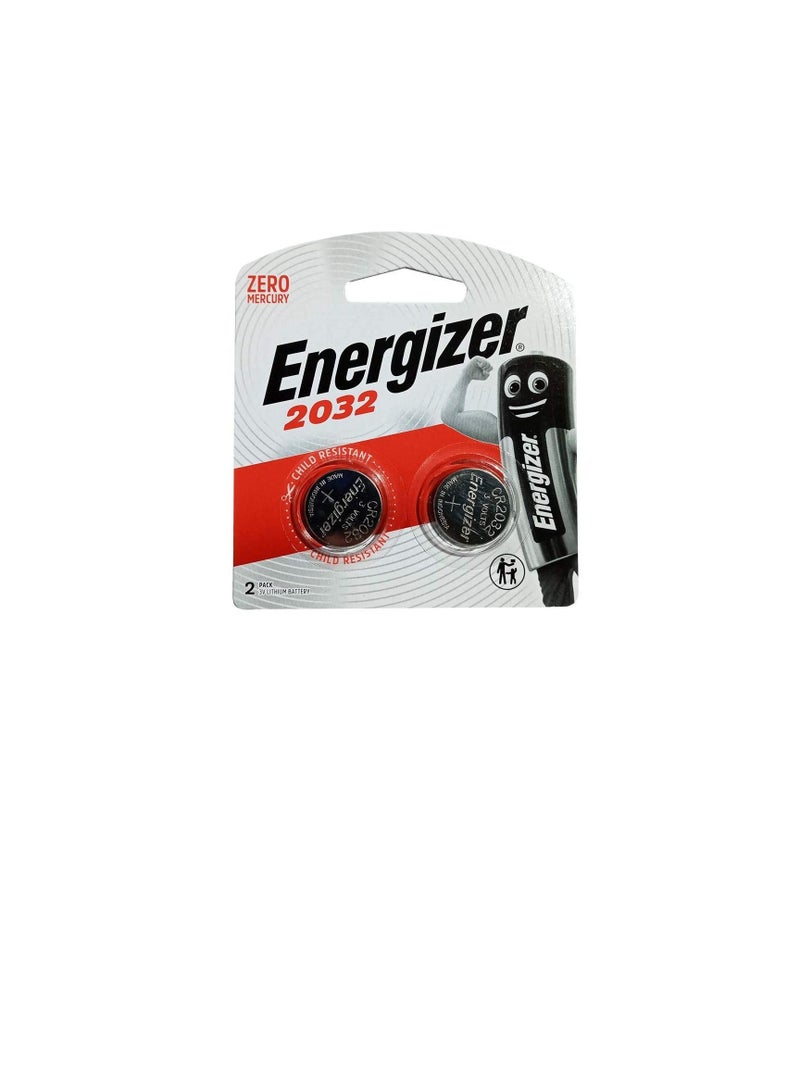 Energizer Energizer ECR 2032BP2 MAX- SP COIN Lithium 3V Batteries, 2 Pieces  - Image 3