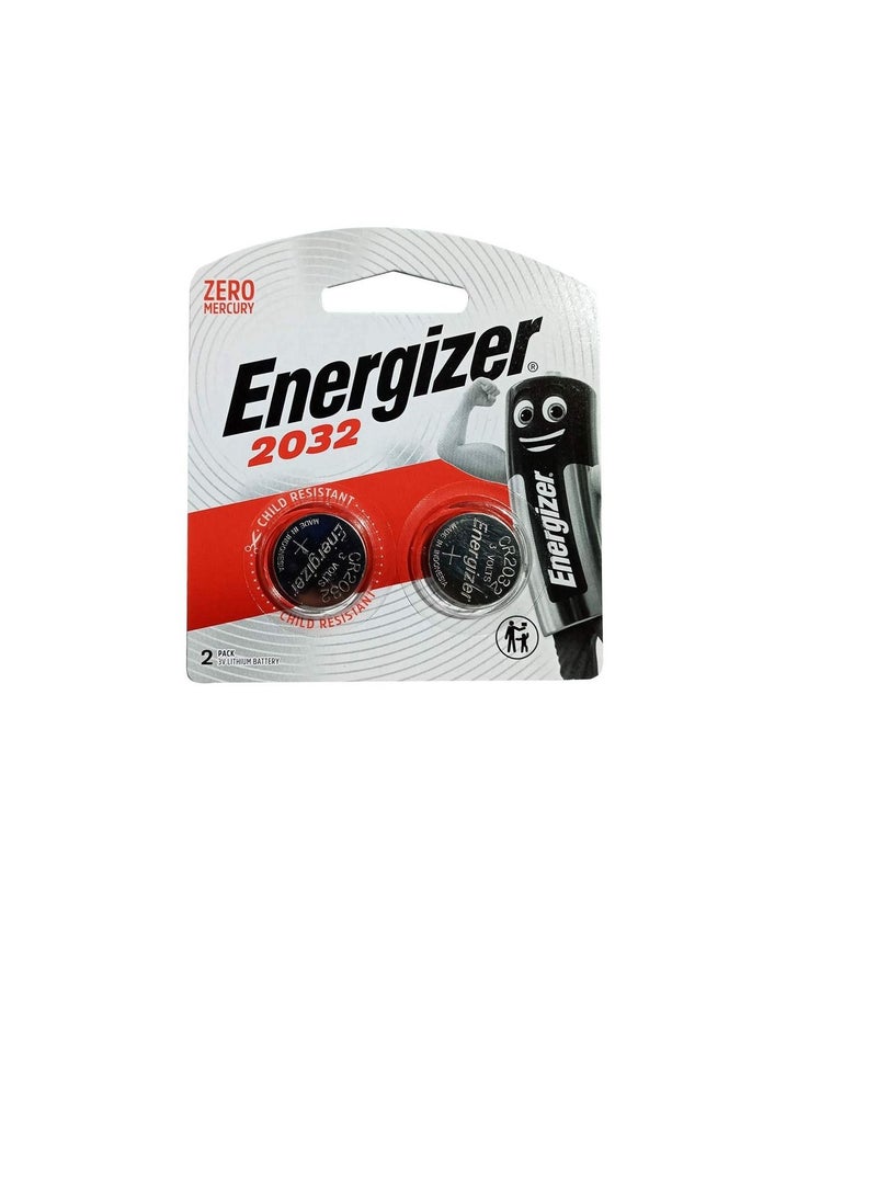 Energizer Energizer ECR 2032BP2 MAX- SP COIN Lithium 3V Batteries, 2 Pieces  - Image 2
