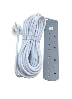 Generic 10 Meter Power Strips Extension Cord | 4 Sockets Universal Plug Adapter with 10Meter Extra Long Cable Bold Extension Cable | Power Socket | Extension Board | Extension Cable | Extension Socket For Home ,Office ,Kitchen ,Travel And More ((10Meter))  - Image 4