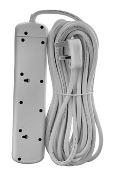 Generic 10 Meter Power Strips Extension Cord | 4 Sockets Universal Plug Adapter with 10Meter Extra Long Cable Bold Extension Cable | Power Socket | Extension Board | Extension Cable | Extension Socket For Home ,Office ,Kitchen ,Travel And More ((10Meter))  - Image 2