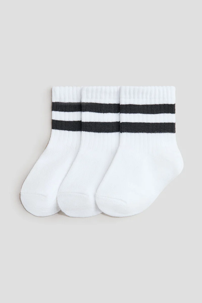 H&M 3-pack socks