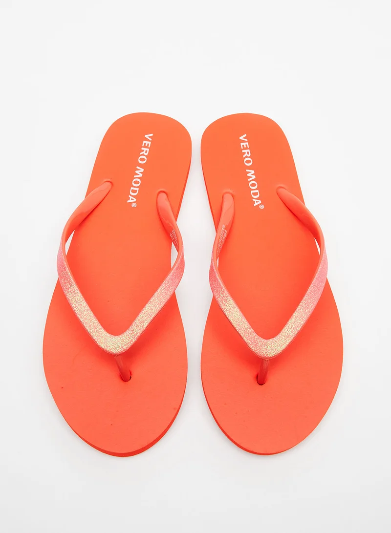 VERO MODA Glitter Flip Flop